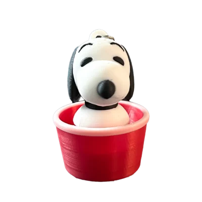Snoopy Plant Pot Clicker
