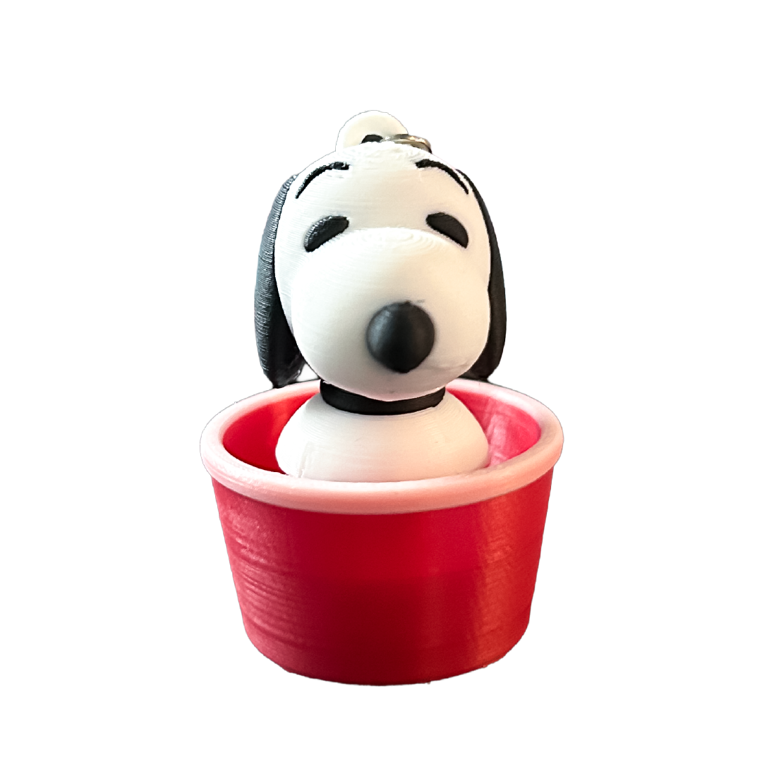 Snoopy Plant Pot Clicker