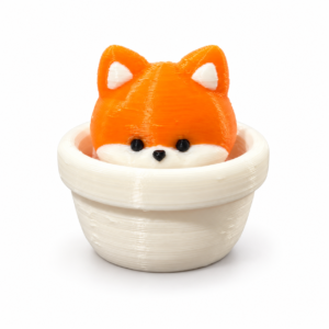 Cute Fox in a Pot Clicker